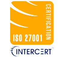 Lencana pensijilan ISO/IEC 27001:2022